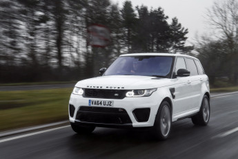 Картинка автомобили range+rover range rover sport svr uk-spec 2015г светлый