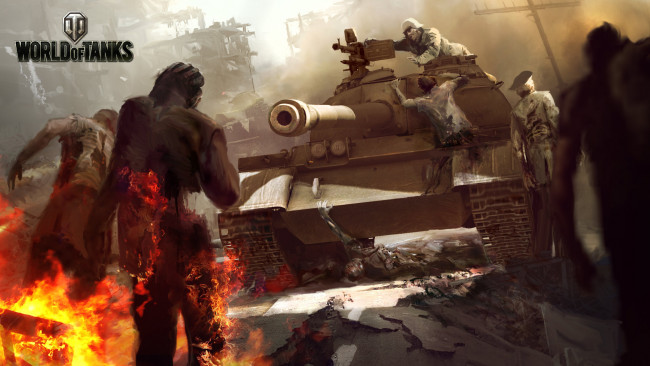 Обои картинки фото видео игры, мир танков , world of tanks, танк, мост