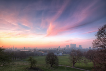 Картинка города -+пейзажи гринвич парк англия лондон небо