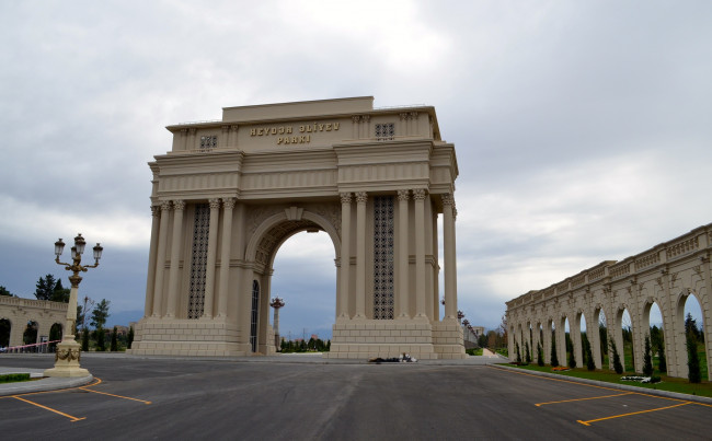 Обои картинки фото города, гянджа , азербайджан, heydar, aliyev, park, ganja