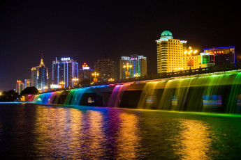 Картинка города огни ночного гуанси