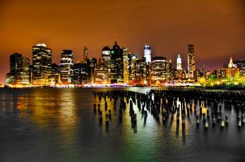 Картинка города нью йорк сша манхэттен