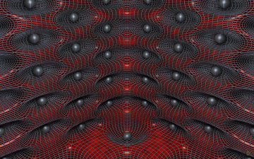 Картинка 3д графика abstract абстракции шары линии