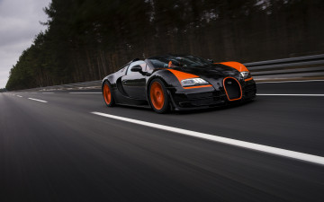 Картинка автомобили bugatti veyron grand sport