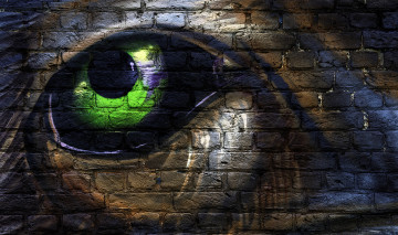 Картинка разное граффити глаз рисунок стена