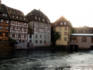 Картинка города страсбург+ франция дома канал