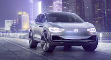 Картинка volkswagen+i +crozz+concept+2017 автомобили 3д volkswagen i d crozz concept 2017