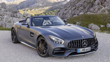 обоя mercedes-benz amg gt-c roadster 2018, автомобили, mercedes-benz, roadster, gt-c, amg, 2018