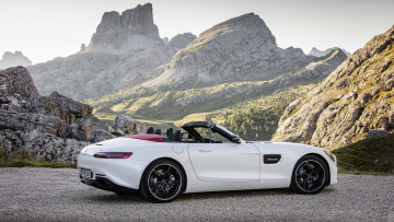 обоя mercedes-benz amg gt roadster 2018, автомобили, mercedes-benz, 2018, roadster, gt, amg