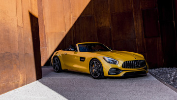 обоя mercedes-benz amg gt roadster 2018, автомобили, mercedes-benz, 2018, roadster, gt, amg