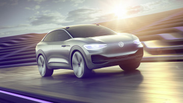 Картинка volkswagen+i +crozz+concept+2017 автомобили 3д volkswagen i d crozz concept 2017