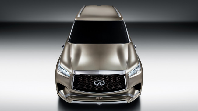 Обои картинки фото infiniti qx80 monograph concept 2017, автомобили, infiniti, 2017, monograph, concept, qx80