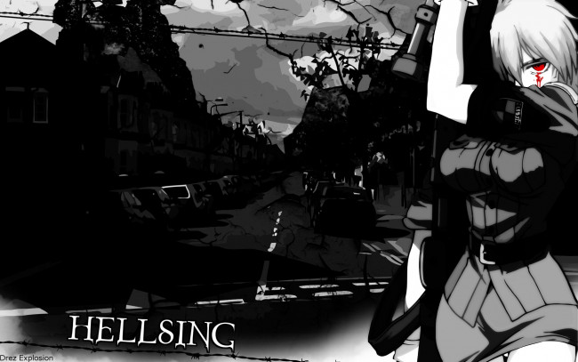 Обои картинки фото аниме, hellsing, хелсинг