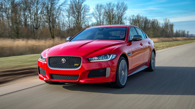 Обои картинки фото jaguar xe 300 sport 2019, автомобили, jaguar, xe, 300, sport, 2019, красный