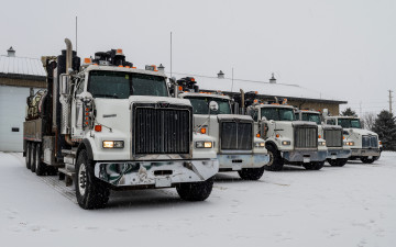 обоя western star 4800, автомобили, western star, вестерн, стар, 4800, грузовик, зима, снегоуборочная, техника, грузовики, для, уборки, снега, американские