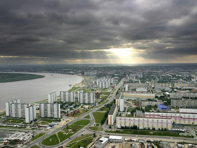 Обои картинки фото нижневартовск, города, панорамы
