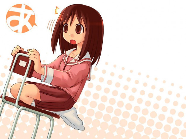 Обои картинки фото аниме, azumanga, daioh