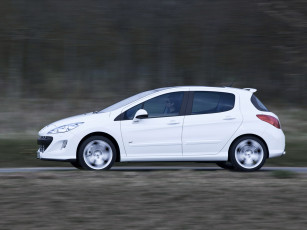 обоя peugeot, 308, gti, hatchback, автомобили