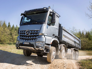 Картинка автомобили mercedes+trucks 4145 arocs 2014 slt mercedes-benz