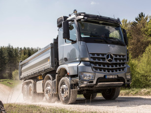 Картинка автомобили mercedes+trucks arocs mercedes-benz 2014 slt 4145