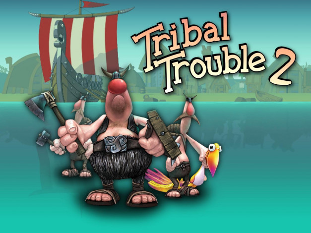 Обои картинки фото tribal, trouble, видео, игры