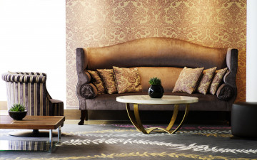 Картинка интерьер мебель комната диван