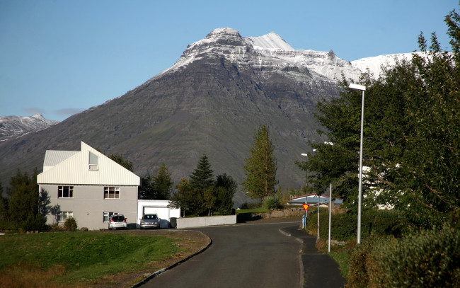 Обои картинки фото города, улицы, площади, набережные, исландия, рейдарфьордур