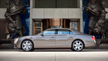 Картинка bentley flying spur автомобили motors великобритания элитные премиум-класс