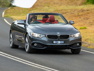 Картинка автомобили bmw 428i au-spec line sport cabrio 2014г f33 темный