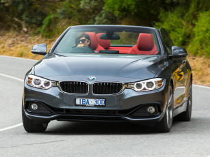 Картинка автомобили bmw темный 2014г f33 au-spec line sport cabrio 428i