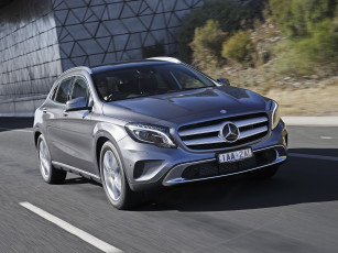 обоя автомобили, mercedes-benz, 2014г, x156, cdi, au-spec, gla, 200, серый