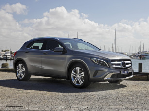 Картинка автомобили mercedes-benz серый 2014г x156 au-spec 200 cdi gla