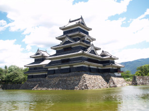 обоя matsumoto castle,  japan, города, замки Японии, Япония