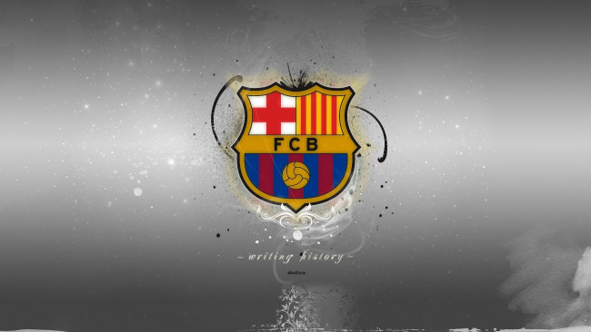 Обои картинки фото спорт, эмблемы клубов, logo, фон, barcelona