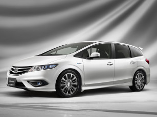 обоя автомобили, honda, светлый, 2015г, hybrid, jade