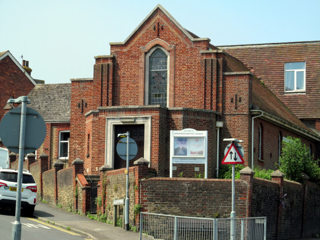 Обои картинки фото baptists church, newhaven, sussex, uk, города, - католические соборы,  костелы,  аббатства, baptists, church