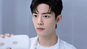 Картинка мужчины xiao+zhan актер лицо