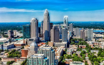 Картинка charlotte north+carolina usa города -+панорамы north carolina