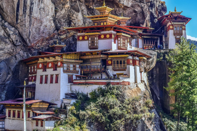 Обои картинки фото paro taktsang, bhutan, города, - буддийские и другие храмы, paro, taktsang