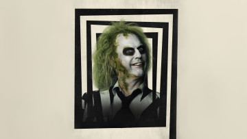 обоя beetlejuice beetlejuice ,  2024 , кино фильмы, beetlejuice beetlejuice, битлджус, ужасы, фэнтези, комедия, michael, keaton, beetlejuice, майкл, китон