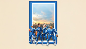 обоя кино фильмы, the fantastic four,  first steps, the, fantastic, four, first, steps