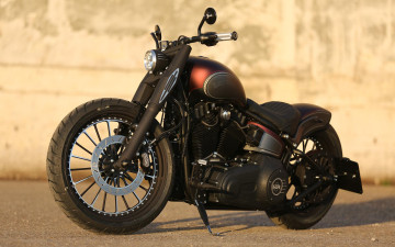 обоя hurley, мотоциклы, 3d, thunderbike, customs, мотоцикл, байк