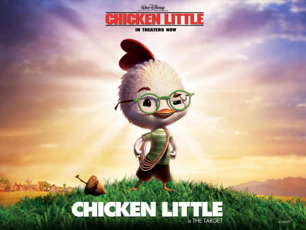 Обои картинки фото chicken, little, мультфильмы