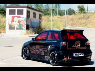 Картинка ibiza el diablo автомобили seat