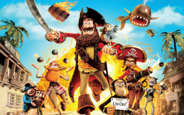 Картинка пираты банда неудачников мультфильмы the pirates band of misfits