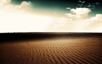 обоя природа, пустыни, горизонт, песок, пустыня