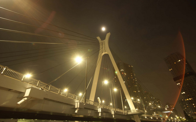 Обои картинки фото города, мосты, вечер, мост