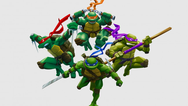 Обои картинки фото teenage, mutant, ninja, turtles, out, of, the, shadows, мультфильмы, tmnt, черепаха