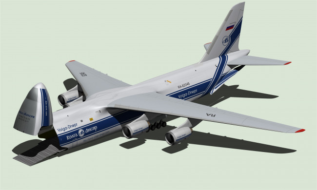 Обои картинки фото авиация, 3д, рисованые, v-graphic, фон, самолет