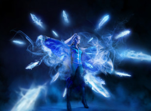 Картинка девушки -+креатив +косплей фея крылья магия костюм alex willow александра федотовская